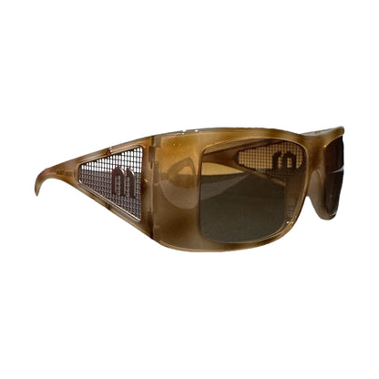 MIU MIU 2000S MESH SUNGLASSES
