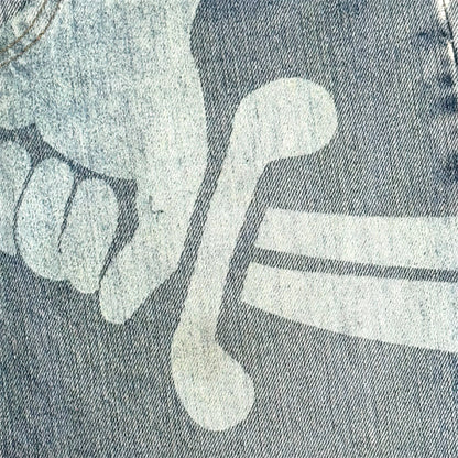 VIVIENNE WESTWOOD ANGLOMANIA PIRATE DENIM JEANS