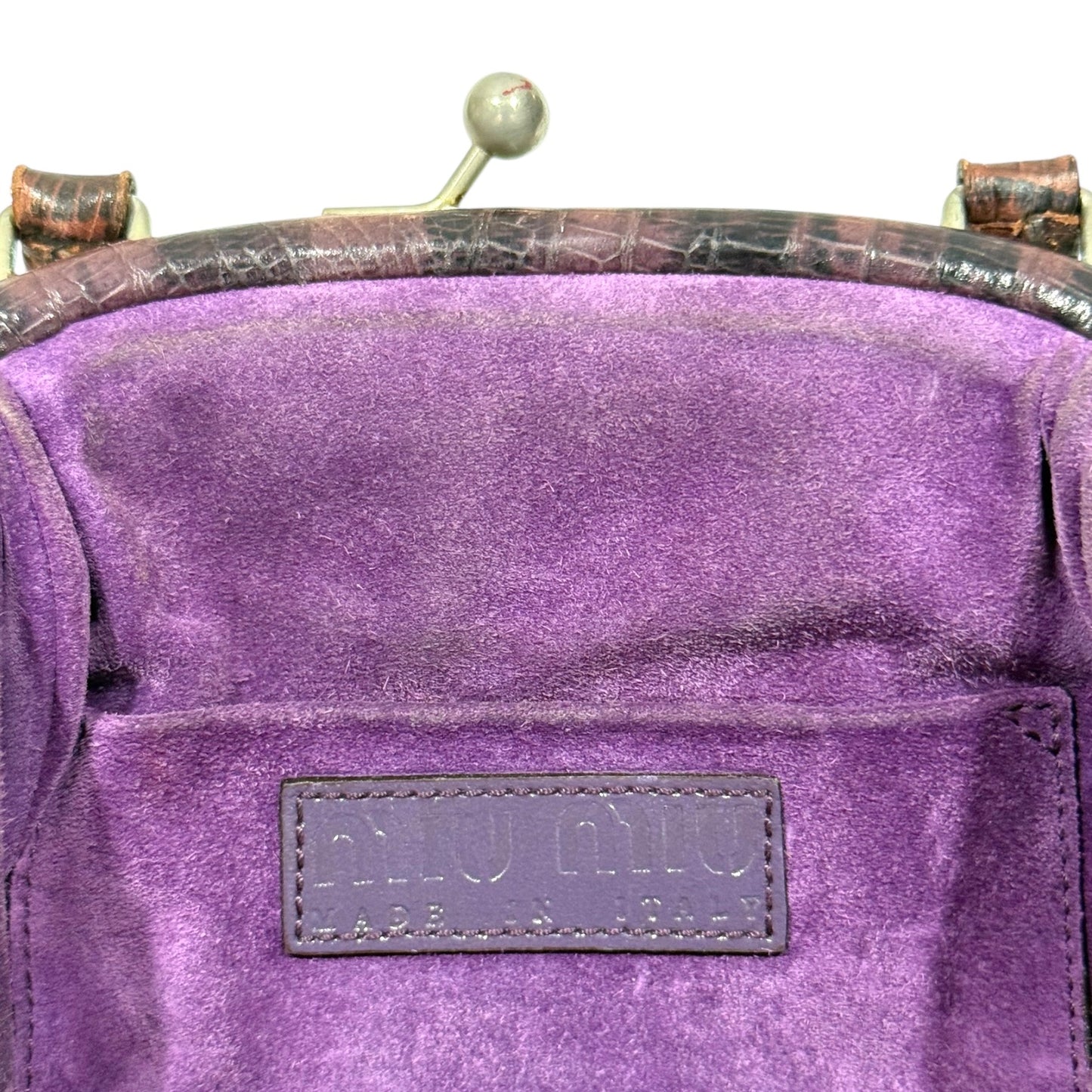 MIUMIU PYTHON HANDBAG