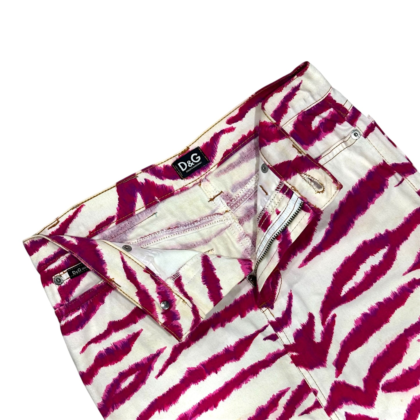 DOLCE & GABBANA PINK ZEBRA PRINTS SET
