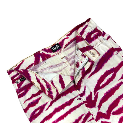 DOLCE & GABBANA PINK ZEBRA PRINTS SET