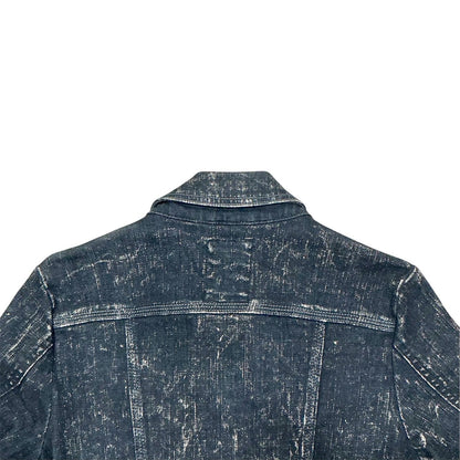 MARITHE FRANCOIS GIRBAUD BLACK WASHED JACKET