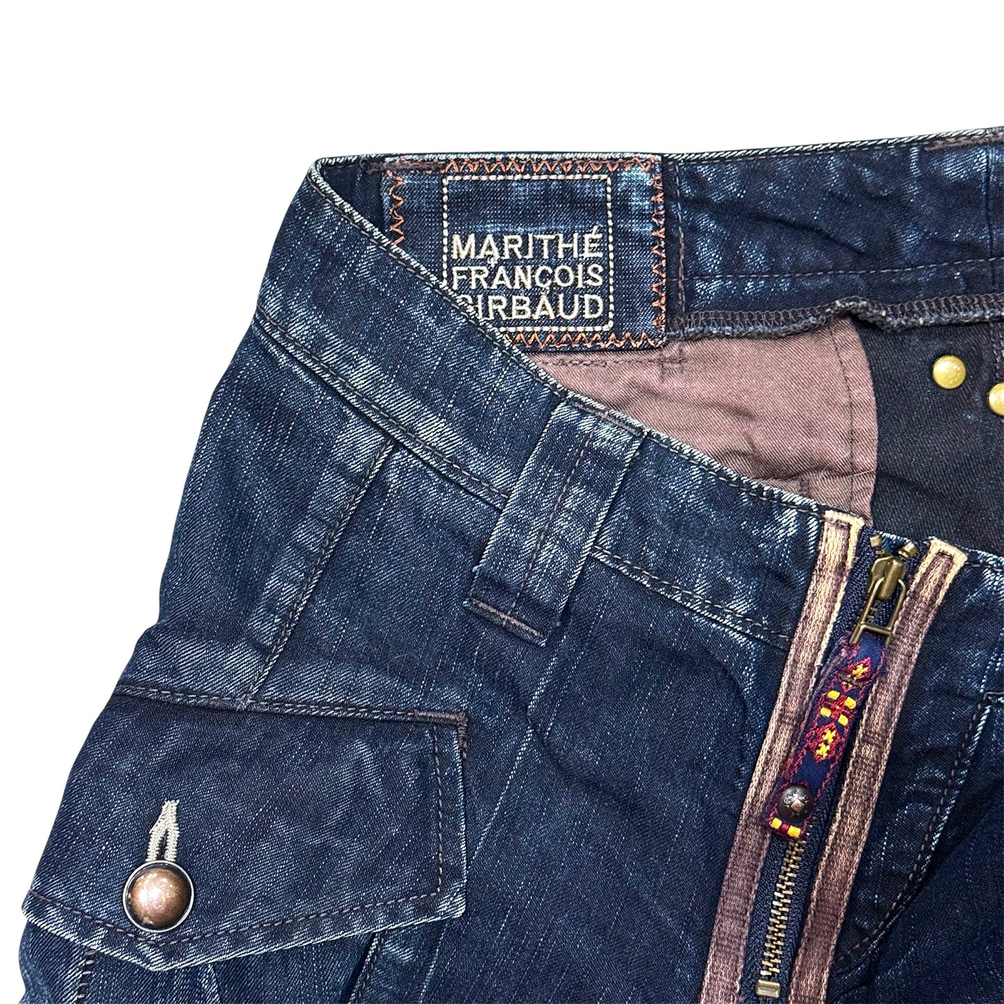 MARITHE FRANCOIS GIRBAUD DENIM PANTS