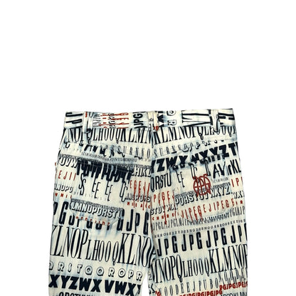 JEAN PAUL GAULTIER TYPO PANTS