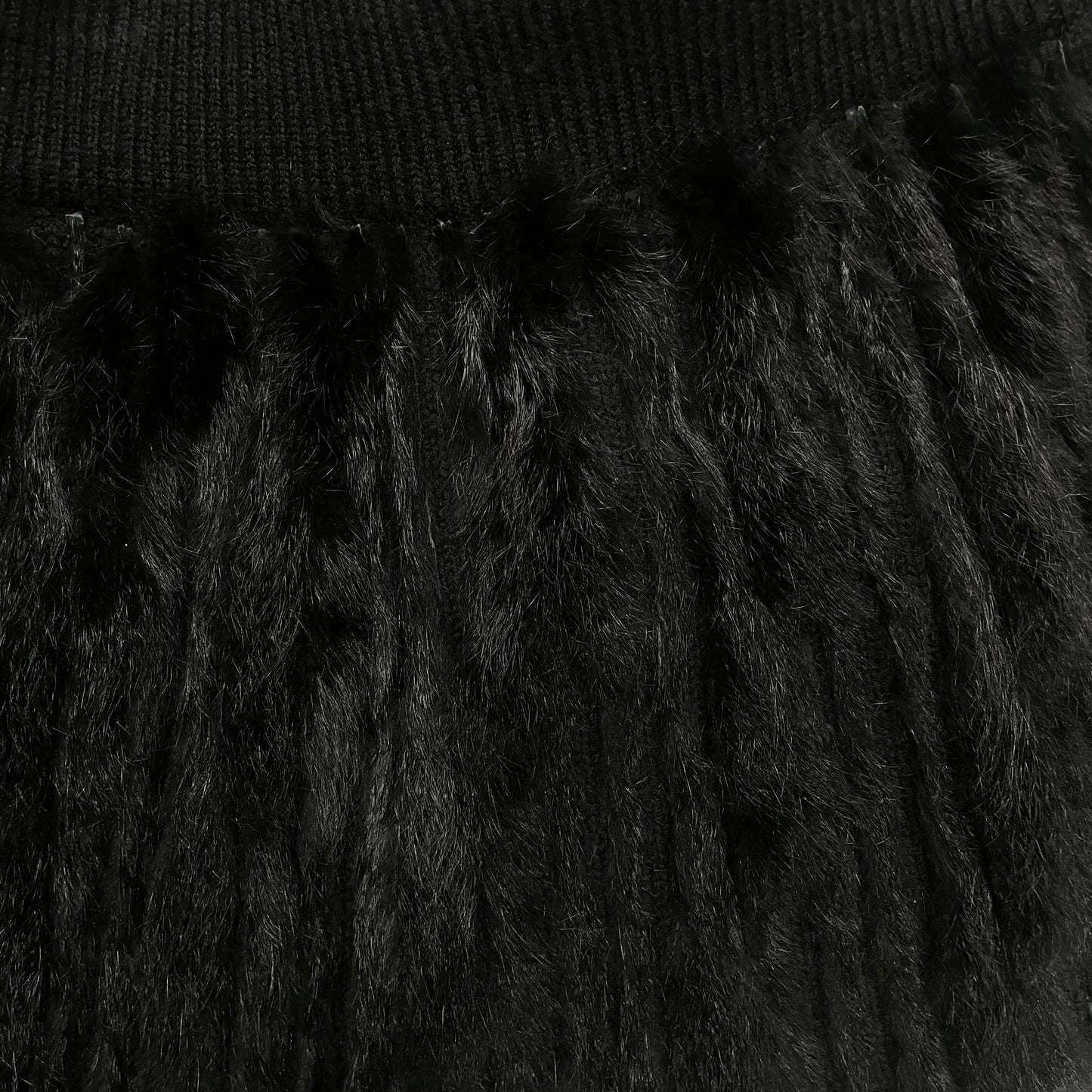 Tsumori Chisato all fur mini skirt