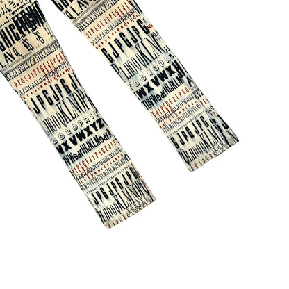 JEAN PAUL GAULTIER TYPO PANTS