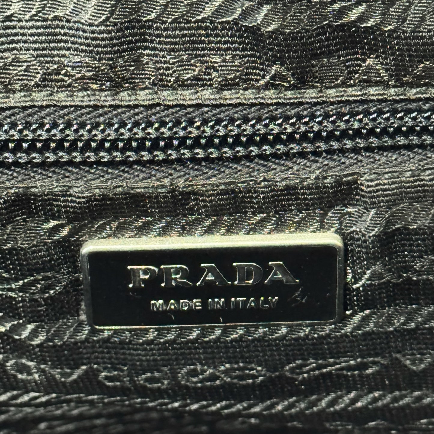 PRADA 2000S PURPLE BOWLING BAG