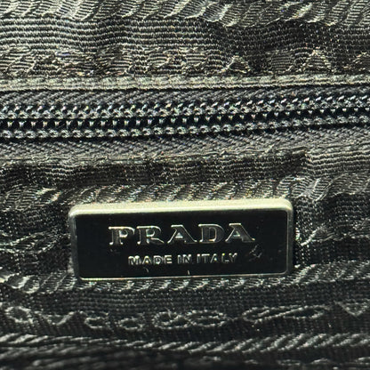 PRADA 2000S PURPLE BOWLING BAG