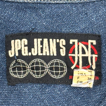 JEAN PAUL GAULTIER DENIM CURVE JACKET