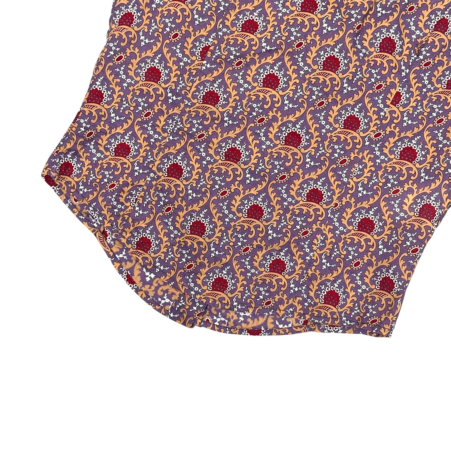 MIU MIU PURPLE FLORAL TOP