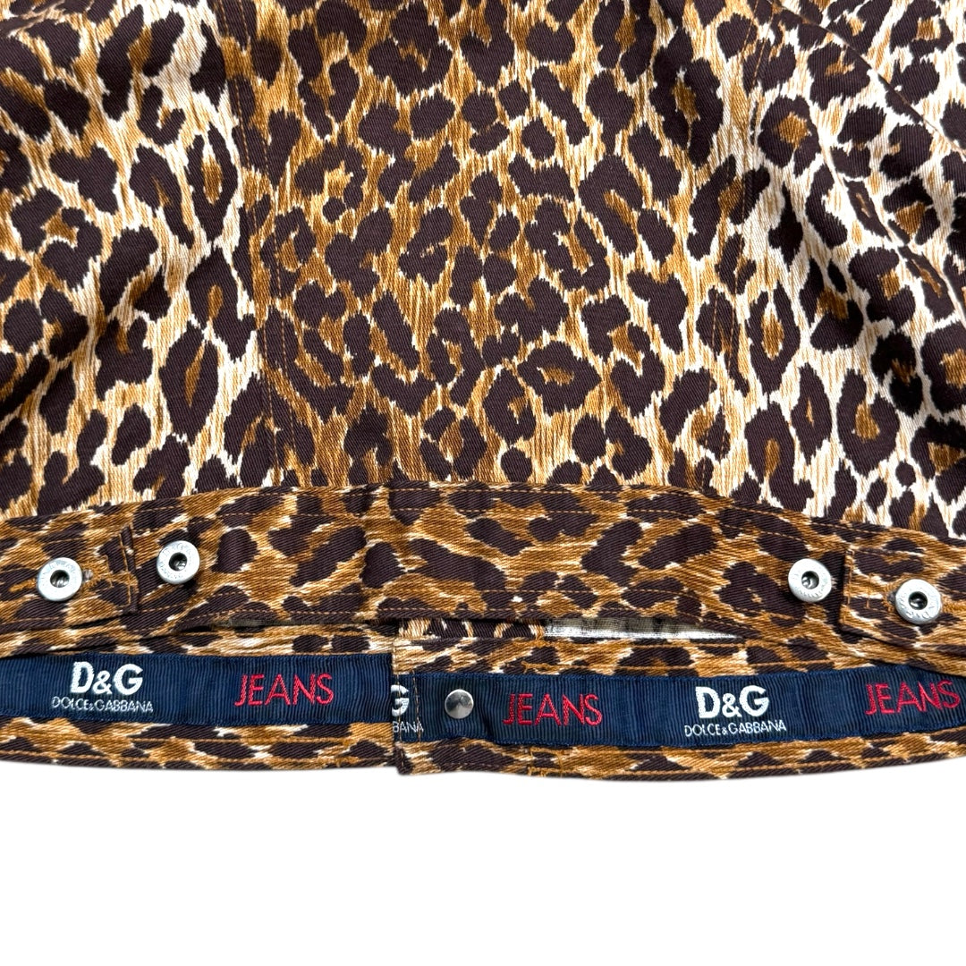 DOLCE & GABBANA LEOPARD JACKET