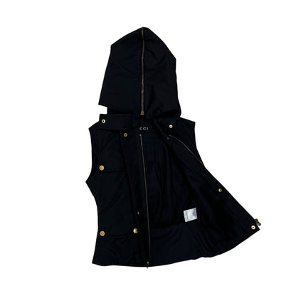 GUCCI BLACK PUFFER VEST JACKET