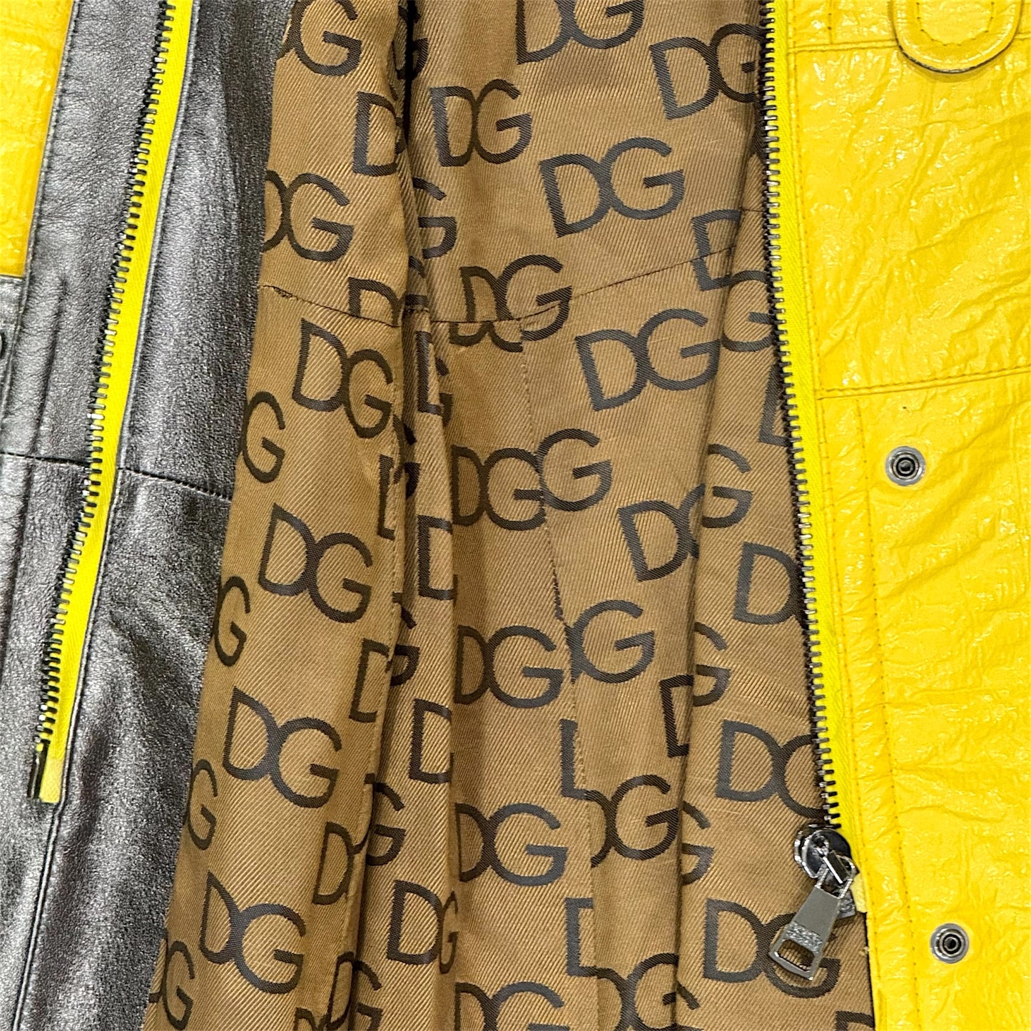 DOLCE & GABBANA 2000S YELLOW TRENCH COAT
