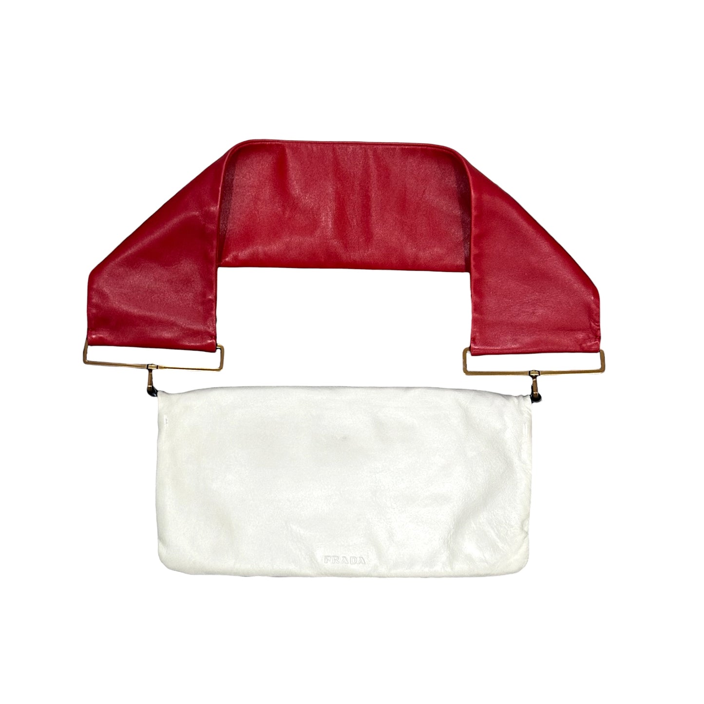 PRADA SS2001 MULTICOLOUR LEATHER FLAP BAG