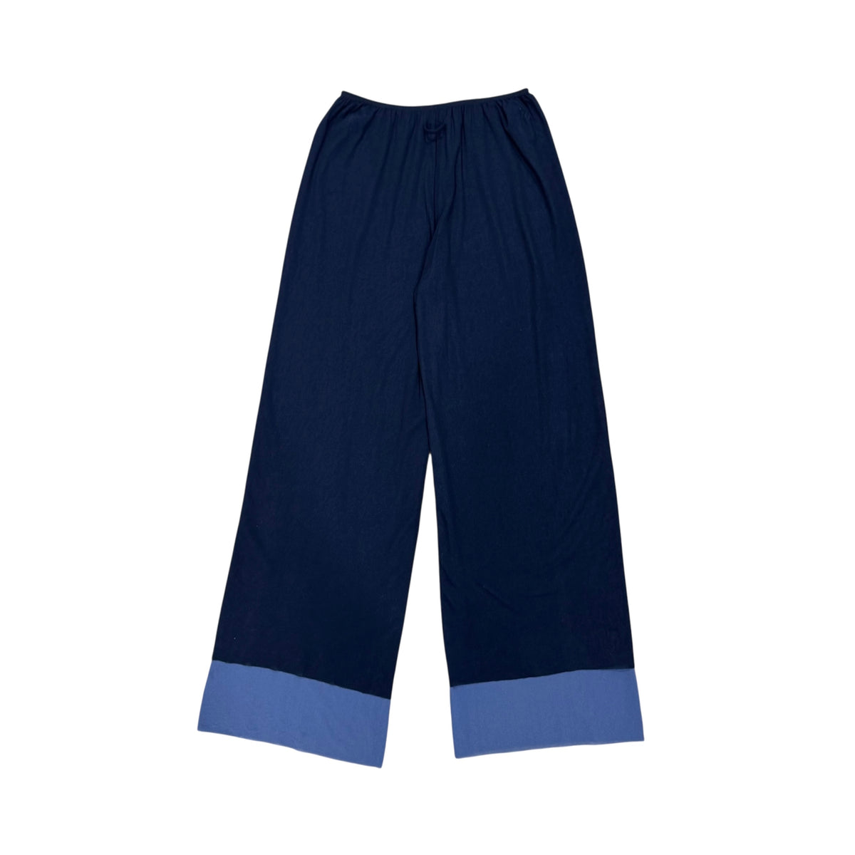 JEAN PAUL GAULTIER MESH NAVY PANTS