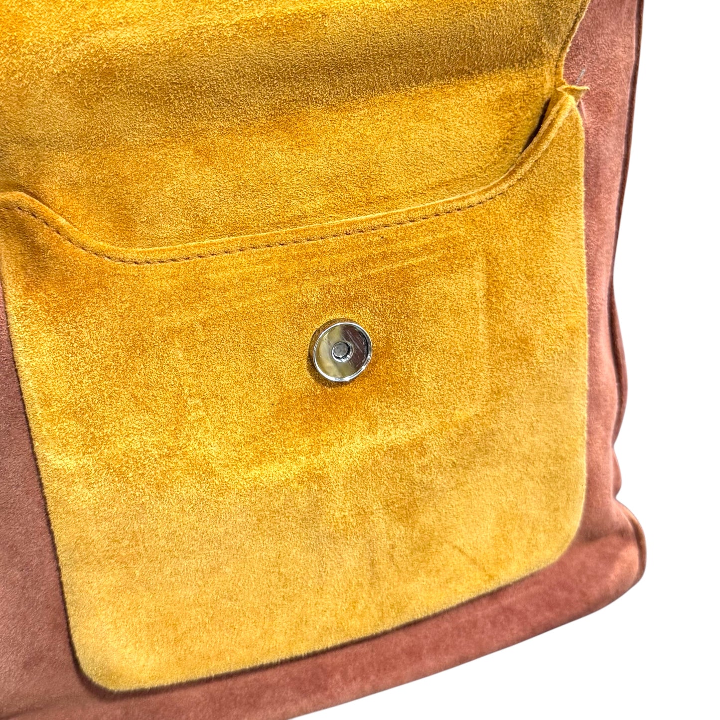 PRADA SUEDE TWO TONE BAG