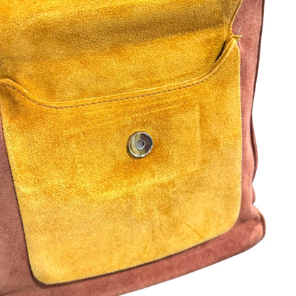 PRADA SUEDE TWO TONE BAG