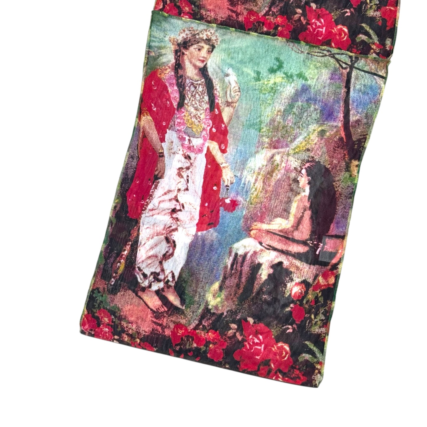 JEAN PAUL GAULTIER SS1998 HINDU GODDESS MESH DRESS