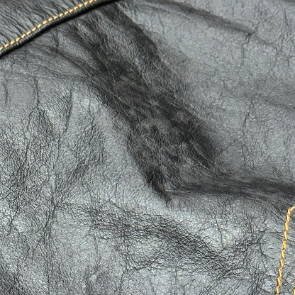 GAULTIER JEAN’S DARK BROWN LEATHER FUR VEST