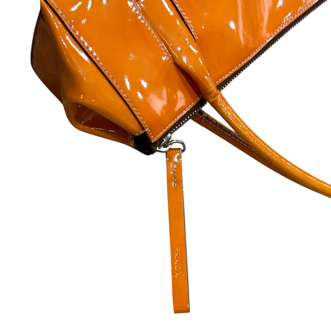 PRADA ORANGE MINI HANDBAG