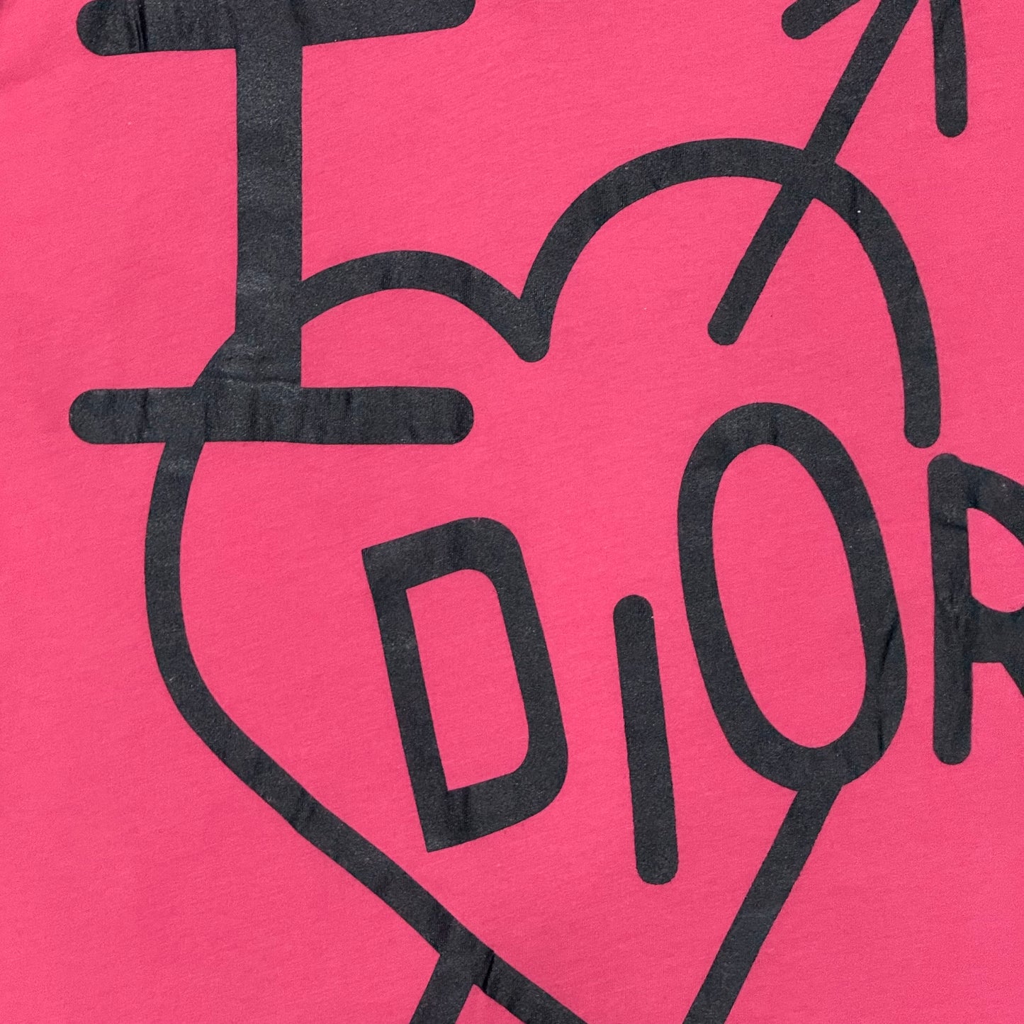 CHRISTIAN DIOR “I HEART DIOR” PINK LONG SLEEVE