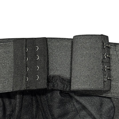 COMME DES GARÇON BLACK LEATHER BRA