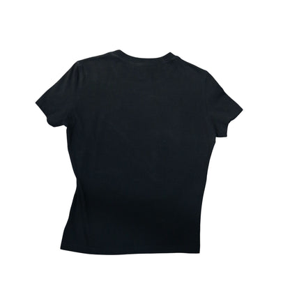 CHRISTIAN DIOR 2001 BLACK SMILEY GRAPHIC TOP