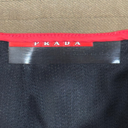 PRADA SPORT KHAKI MIDI SKIRT