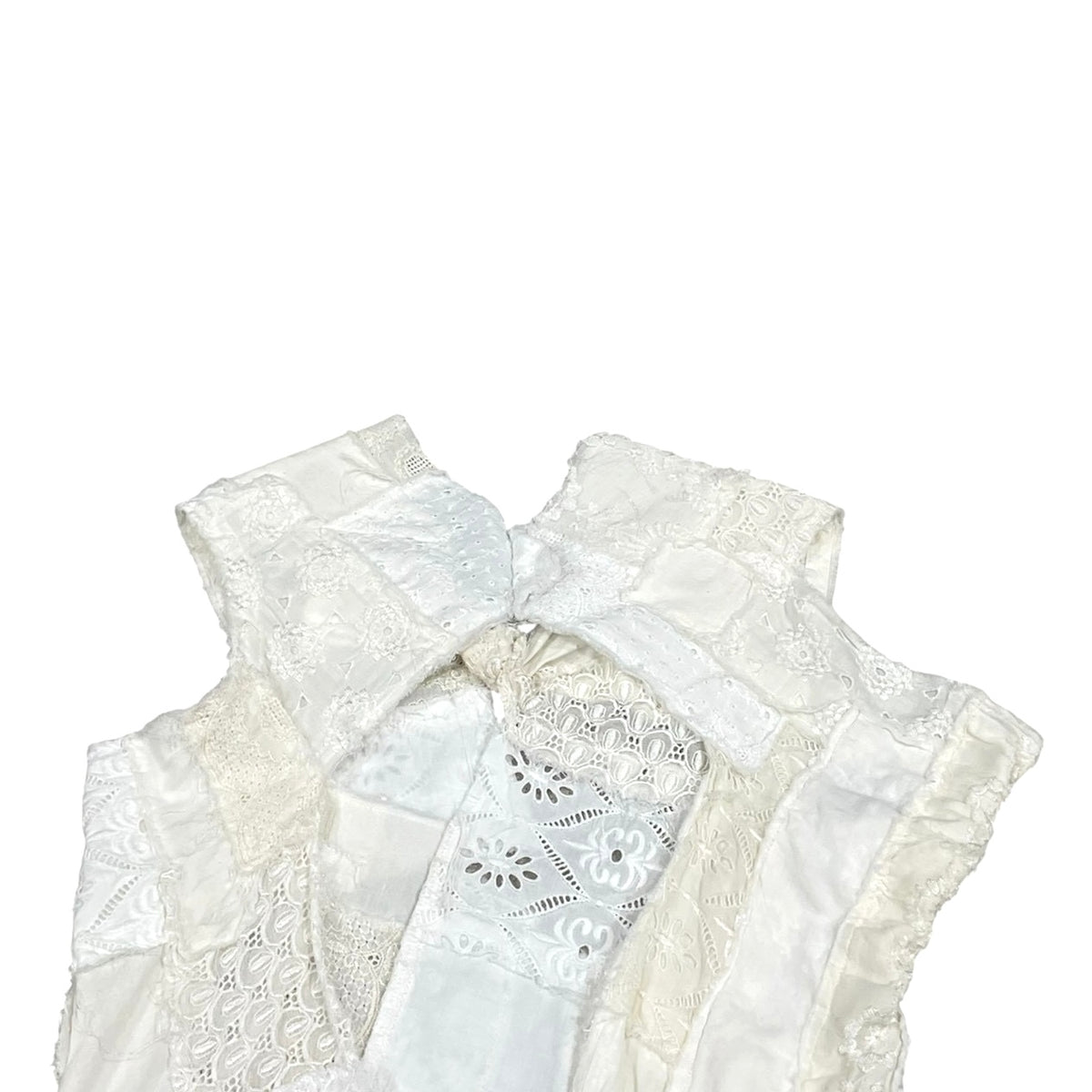 JUNYA WATANABE 2004 EMBROIDERED PATCHWORK TOP