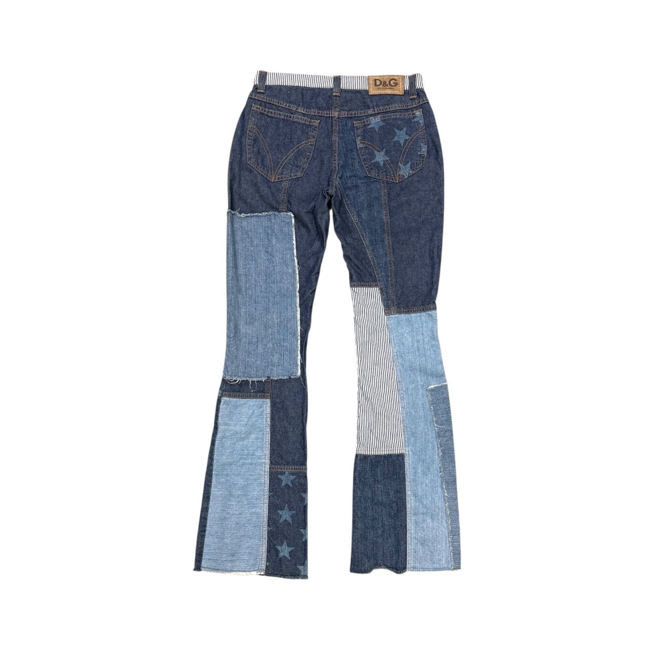 DOLCE & GABBANA PATCHWORK JEANS