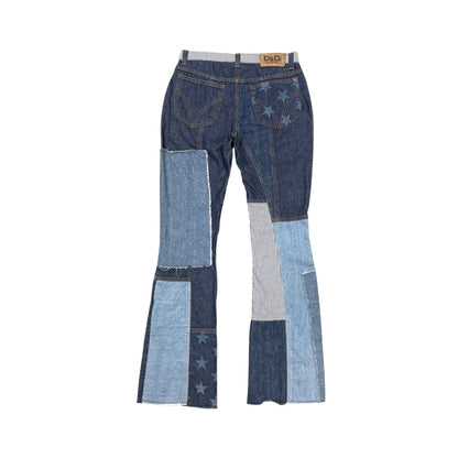 DOLCE & GABBANA PATCHWORK JEANS