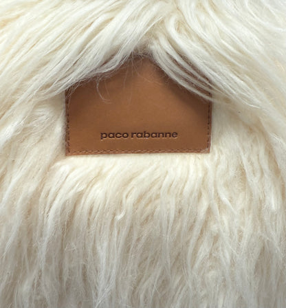 PACO RABANNE IVORY FUR JACKET