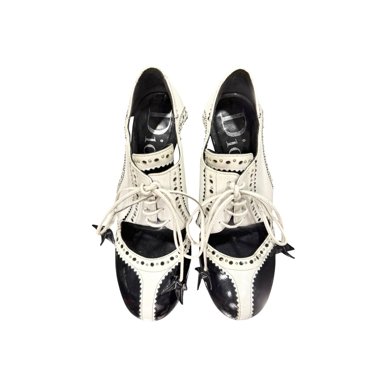 CHRISTIAN DIOR BY JOHN GALLIANO 2004 SPECTATOR PUMPS