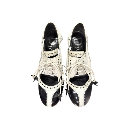CHRISTIAN DIOR BY JOHN GALLIANO 2004 SPECTATOR PUMPS