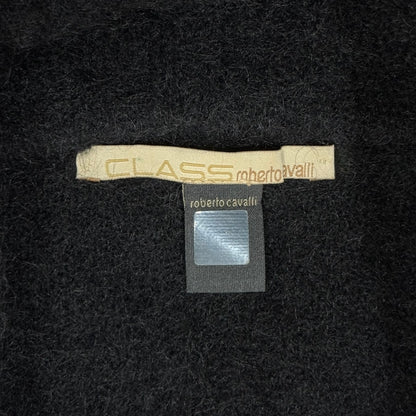 ROBERTO CAVALLI BLACK MOHAIR FUR BOLERO