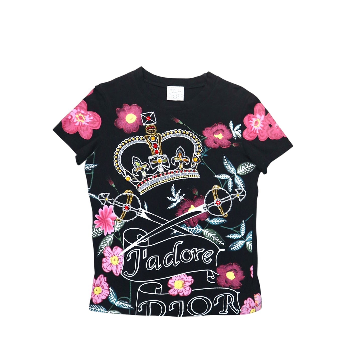 CHRISTIAN DIOR BY JOHN GALLIANO J’ADORE DIOR FLORAL TOP