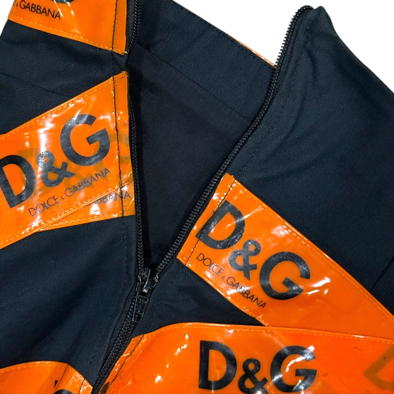 DOLCE&GABBANA CAUTION TAPE TOP