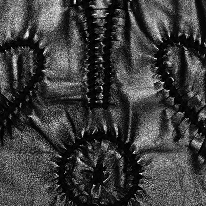 JEAN PAUL GAULTIER S/S2001 BRAIDED LEATHER TOP