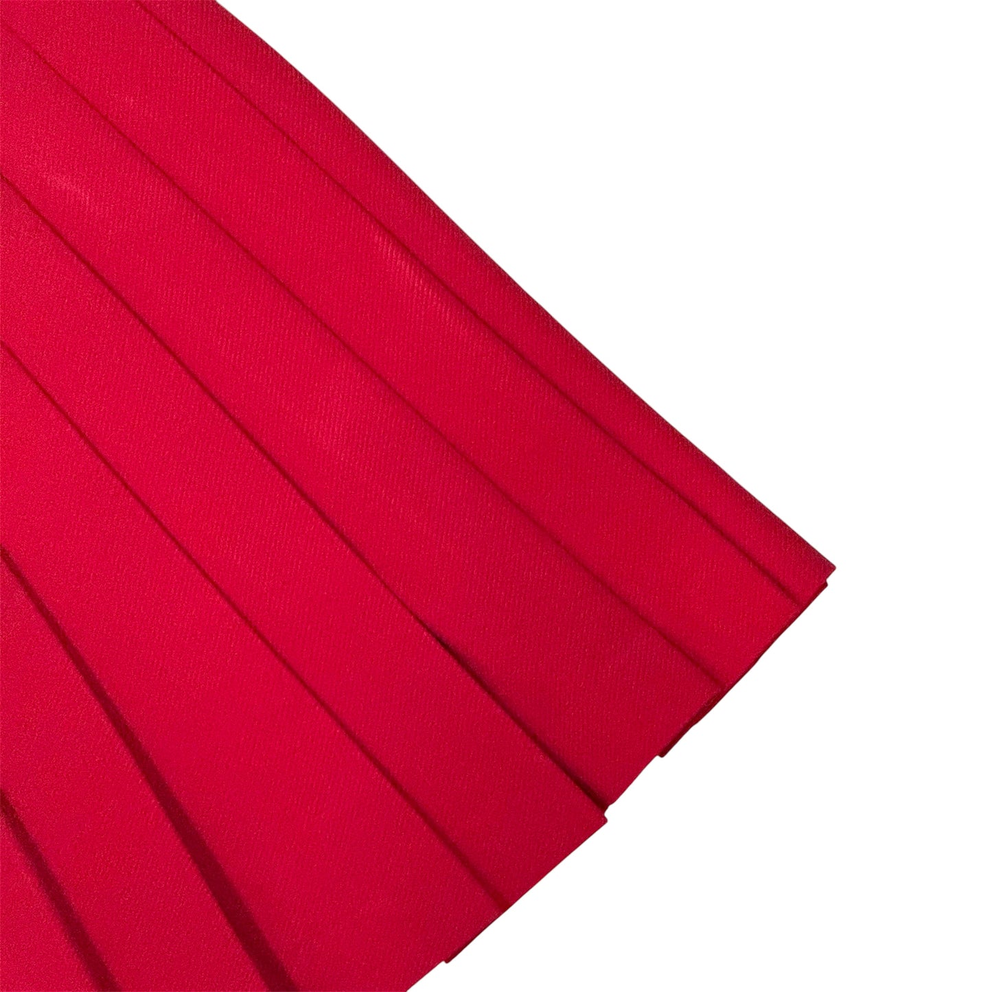 MIU MIU RED PLEATED SKIRT