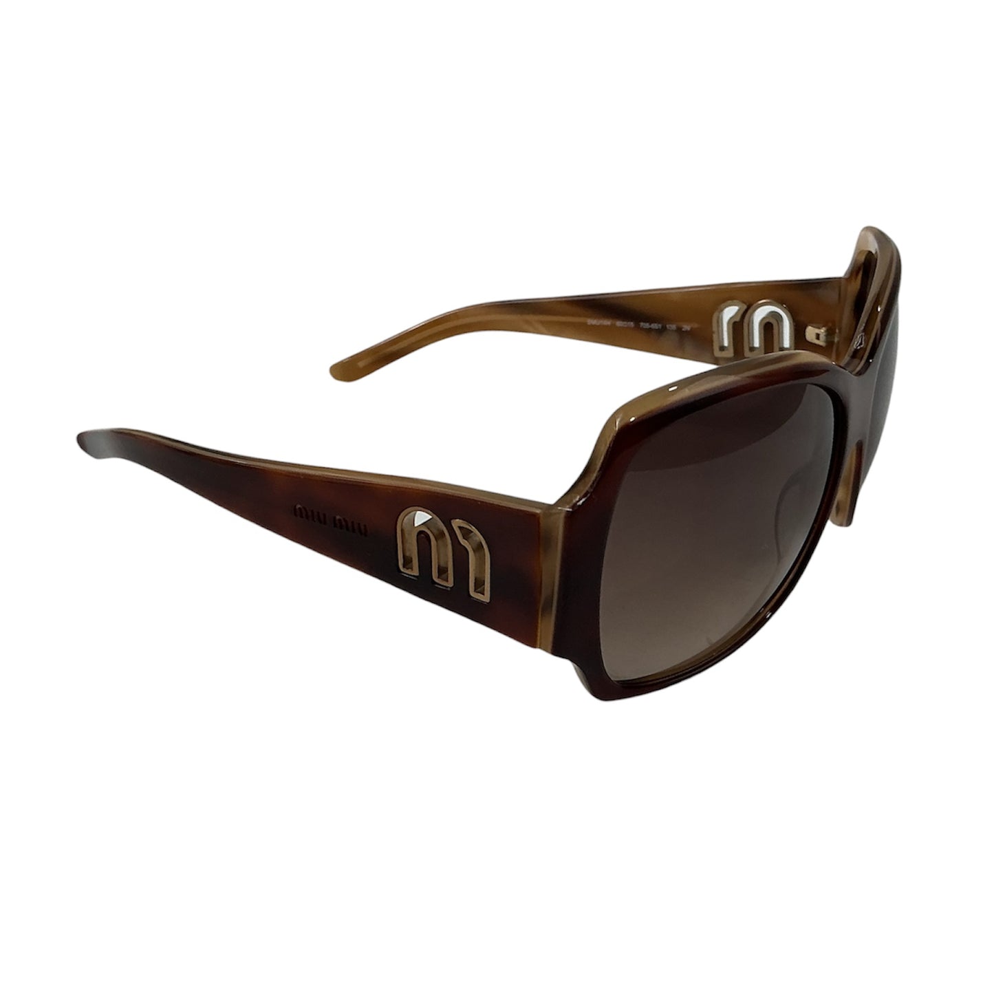 MIU MIU BROWN SUNGLASSES