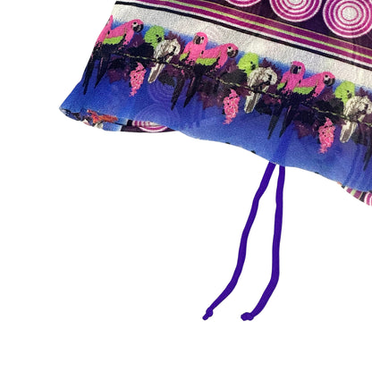 JEAN PAUL GAULTIER 1995 PURPLE SOLEIL MESH SET