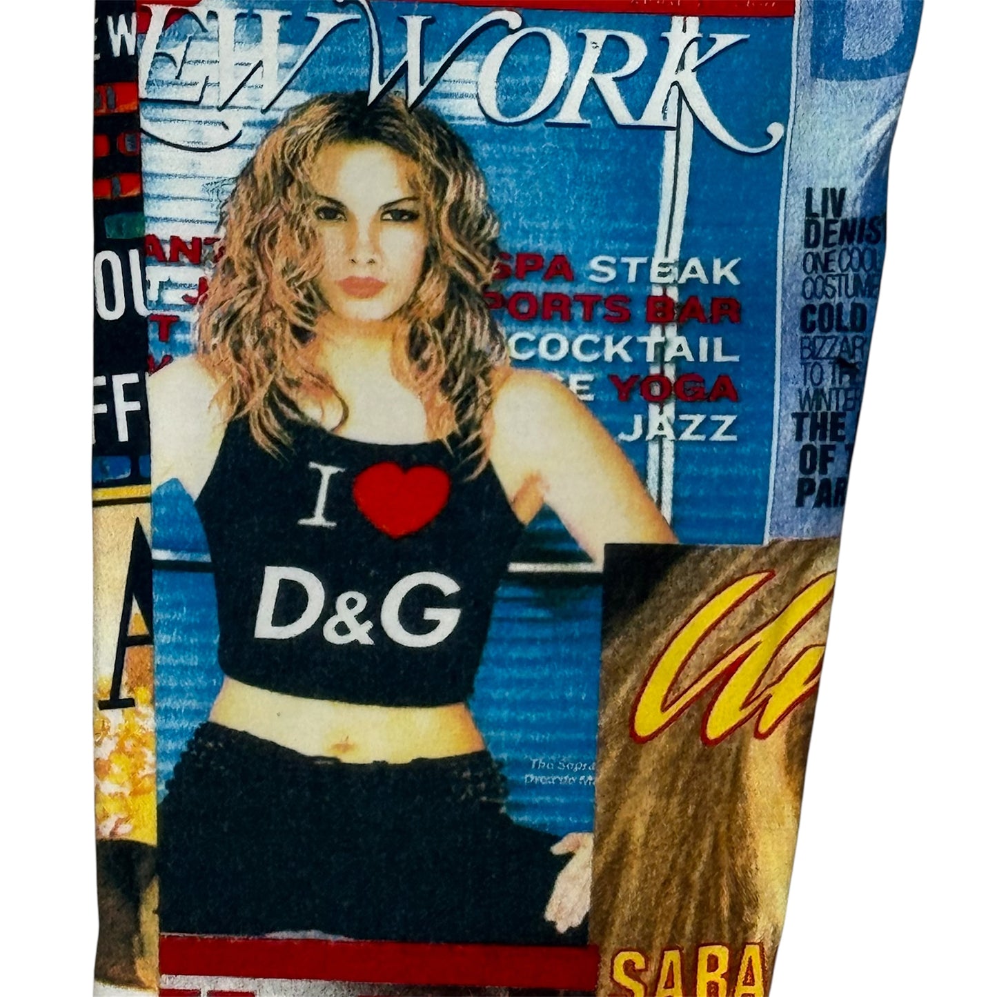 DOLCE & GABBANA SS2001 MAGAZINE PANTS
