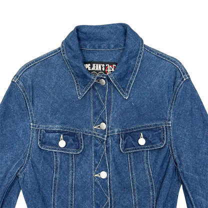 JEAN PAUL GAULTIER DENIM CURVE JACKET