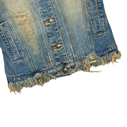L.G.B DISTRESS DENIM JACKET