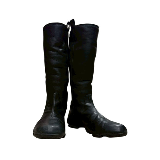 Y-3 YOHJI YAMAMOTO BLACK BOOTS