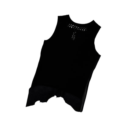 JEAN PAUL GAULTIER S/S2001 BRAIDED LEATHER TOP