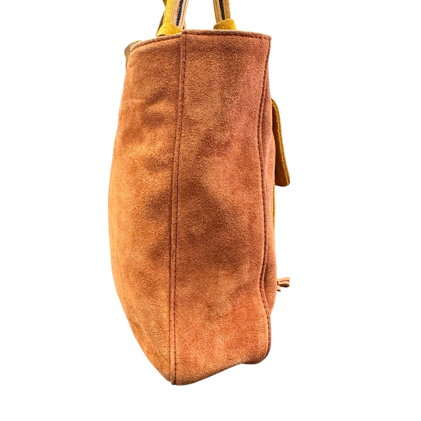 PRADA SUEDE TWO TONE BAG