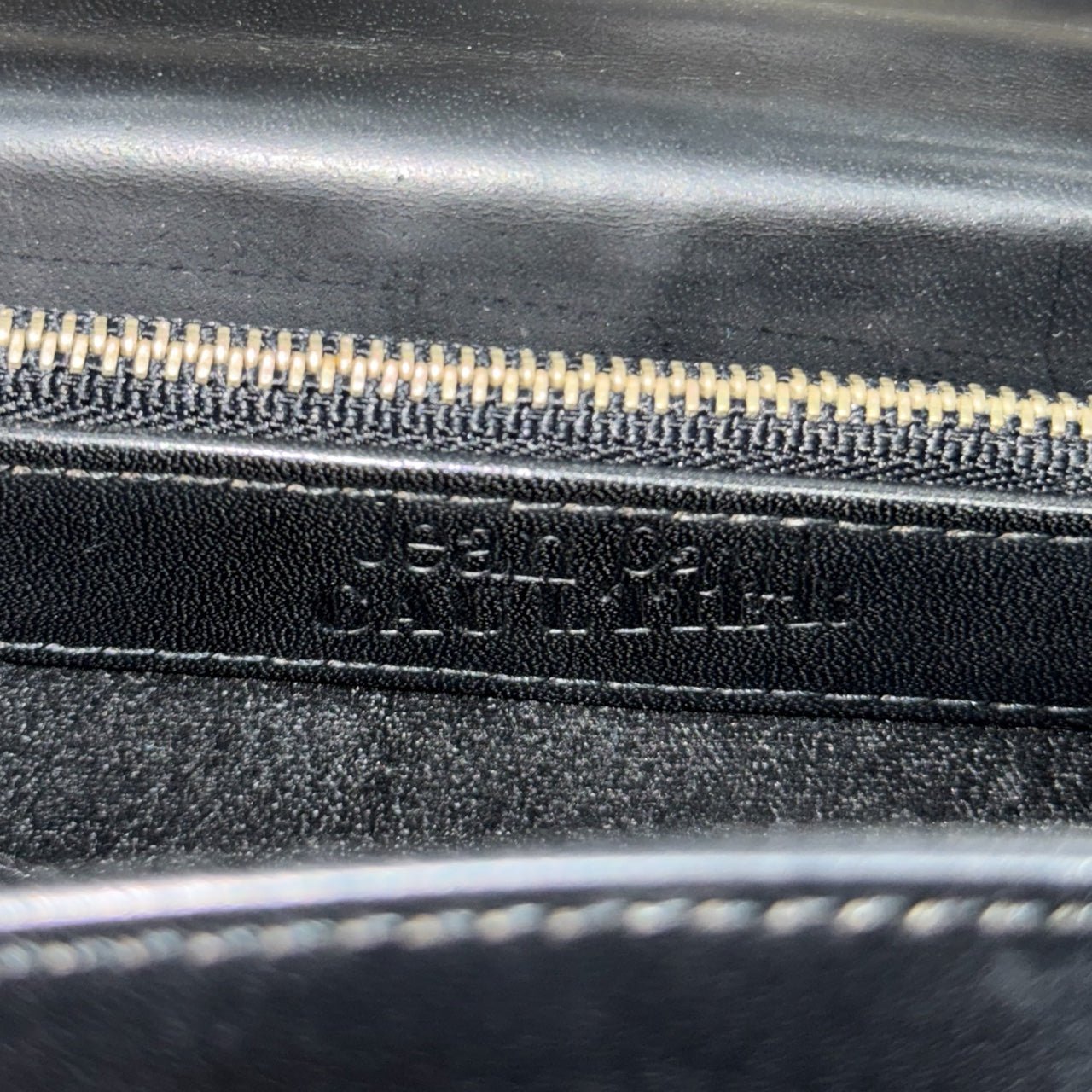 JEAN PAUL GAULTIER METAL PLATE HANDBAG