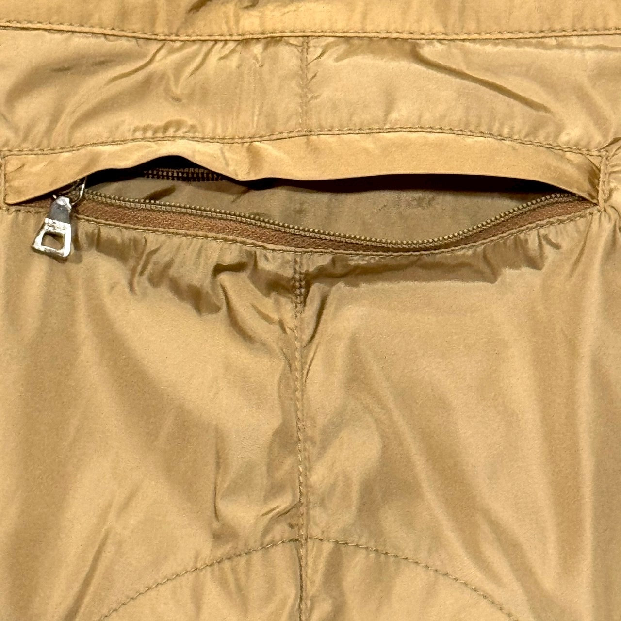 PRADA SPORTS BROWN NYLON PANTS