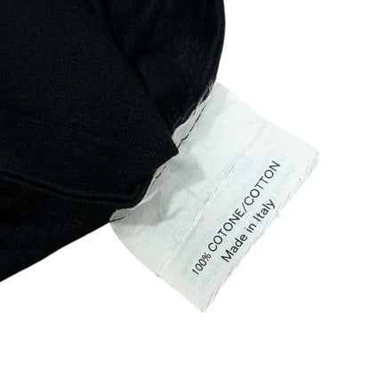 YVES SAINT LAURENT GOLD LOGO ASYMMETRY TANK TOP